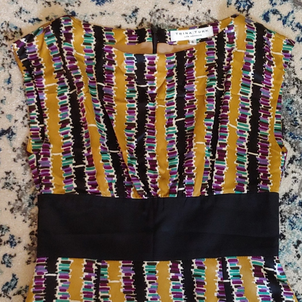 Trina Turk silk shift, 6